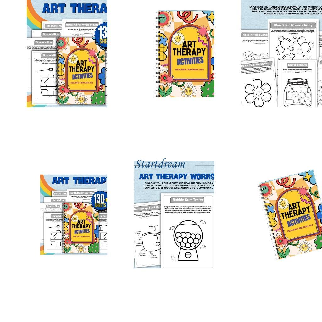 Health Wellness Activities - Mental Health Workbook Therapeutic Activity Book