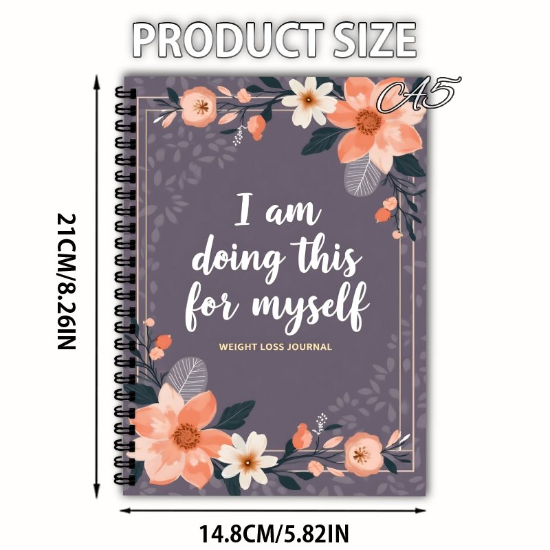 A5 Weight Loss Diary, Daily Ac - огляд і ціна Fitness Journal Planner