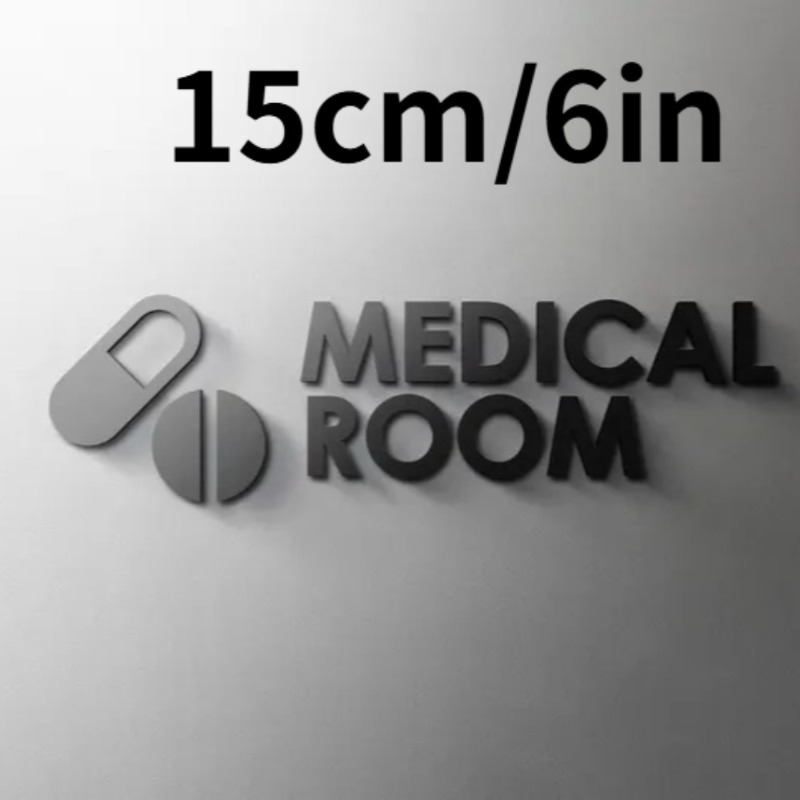 Medical Room Sign - Acrylic 3D - огляд і ціна Health Wellness Clinic