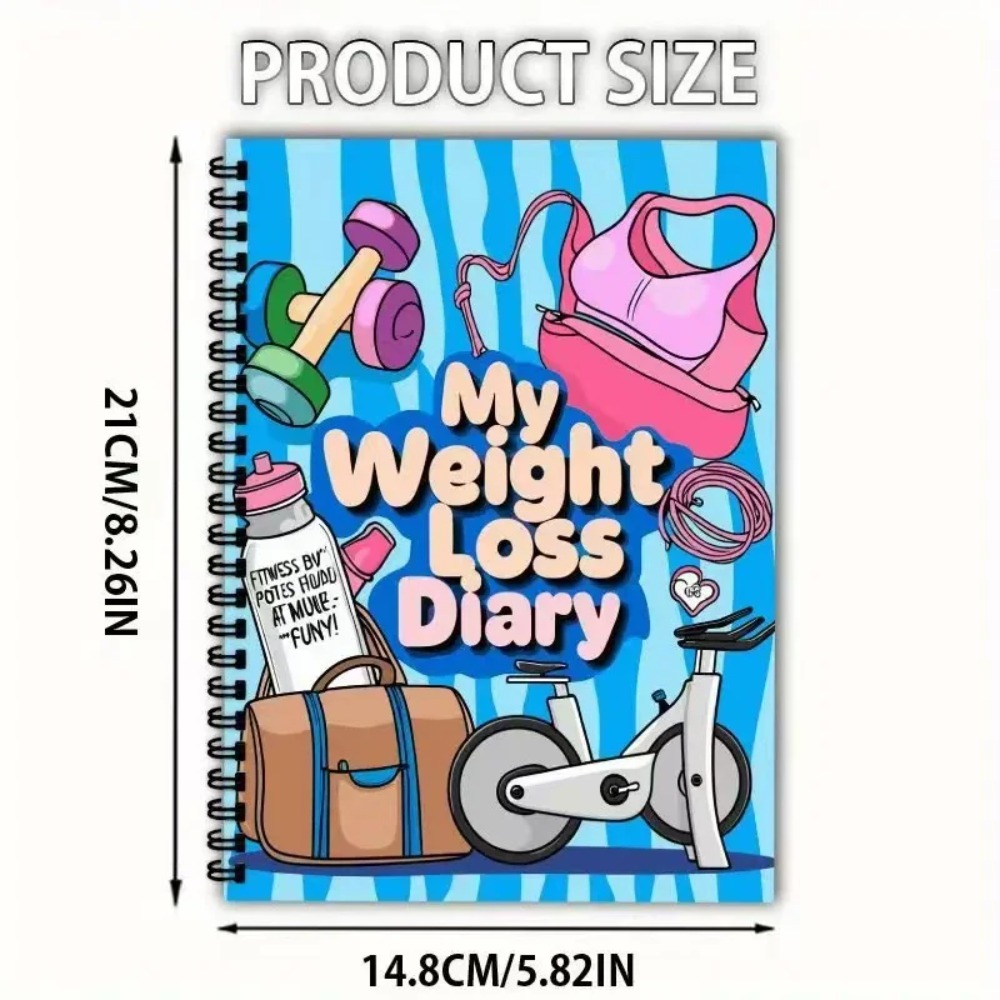Weight Loss Plan Journal Spira - огляд і ціна Fitness Journal Planner