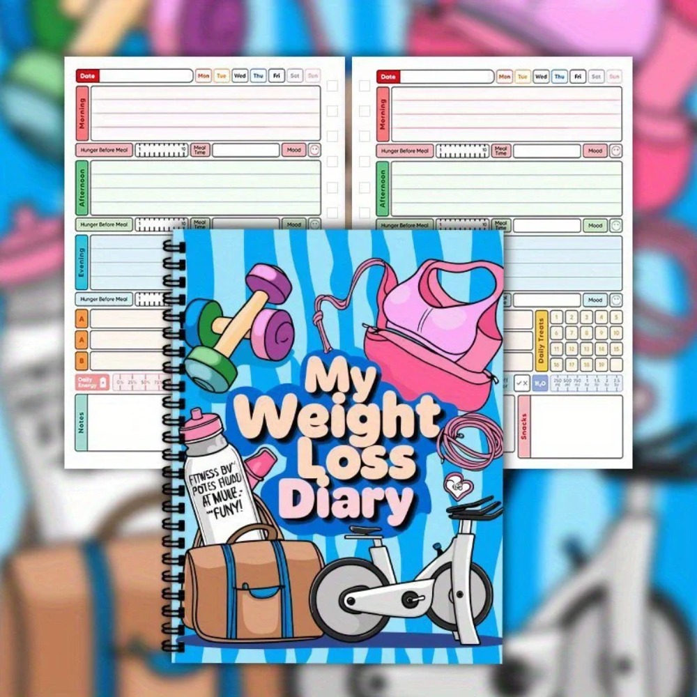 Weight Loss Plan Journal Spira - огляд і ціна Fitness Journal Planner