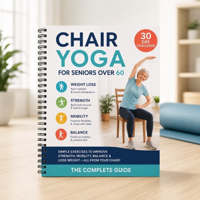 30 Day Chair Yoga Training Gui - огляд і ціна Fitness Journal Planner