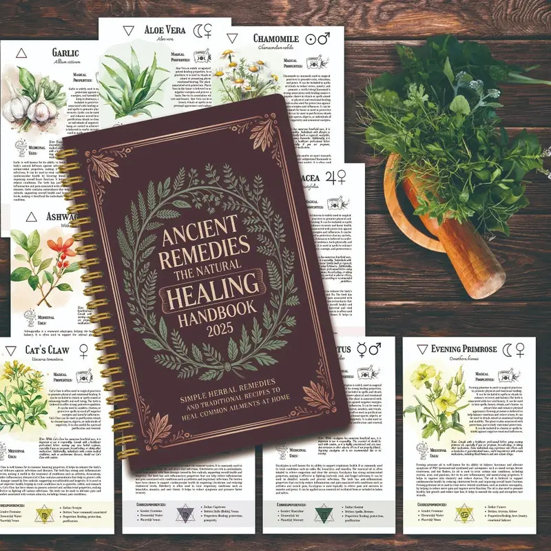Natural Remedies Handbook with - огляд і ціна Health & Wellness Programs