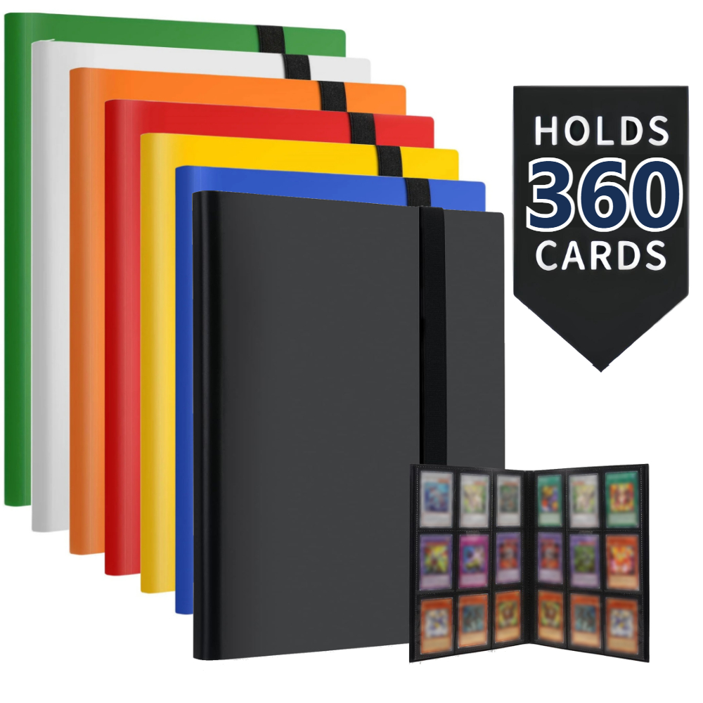 9-Pocket Card Binder (360 Card - огляд і ціна Fitness Journal Planner