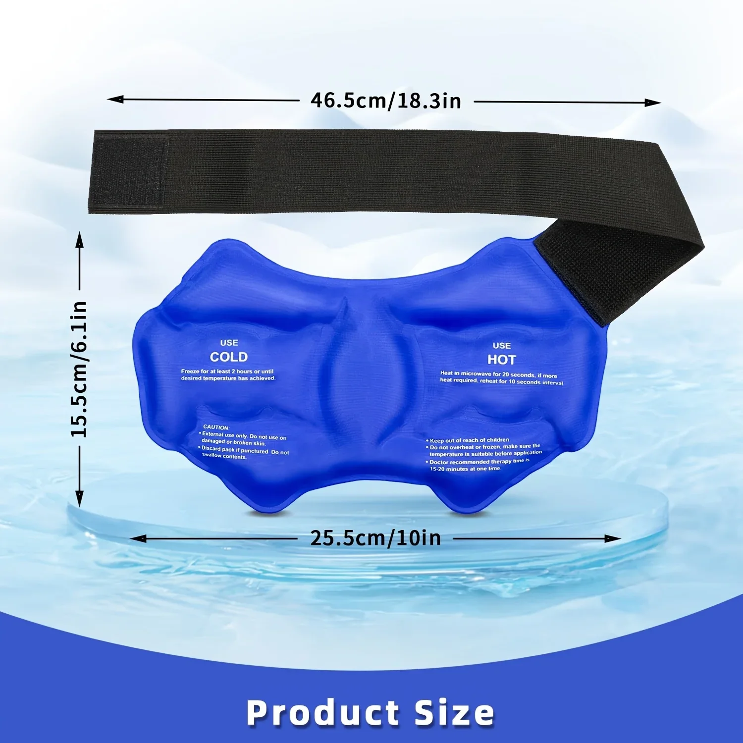 Reusable Dual-Side Nylon Ankle - огляд і ціна Health Wellness Activities