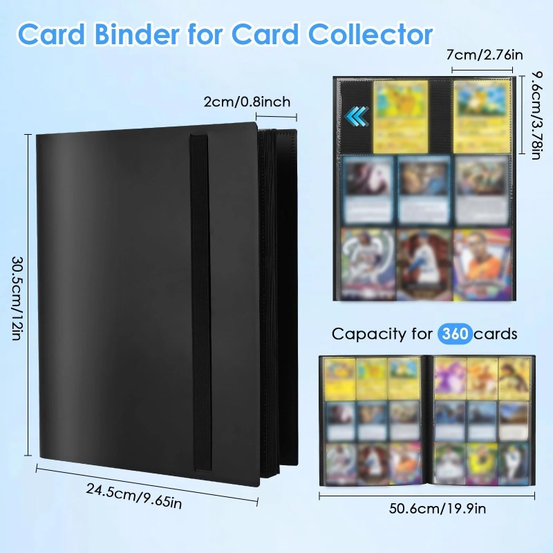9-Pocket Card Binder for 360 C - огляд і ціна Fitness Journal Planner
