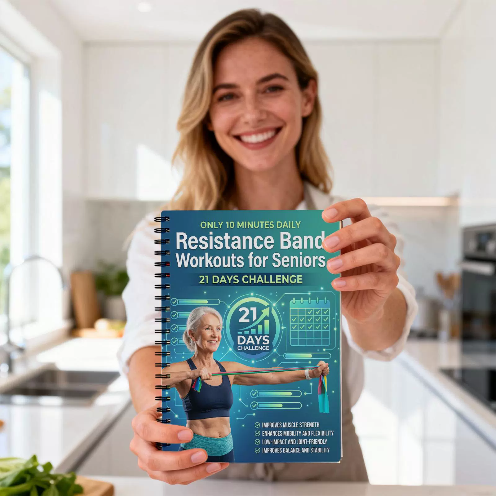 Resistance Band Workouts for S - огляд і ціна Fitness Journal Planner