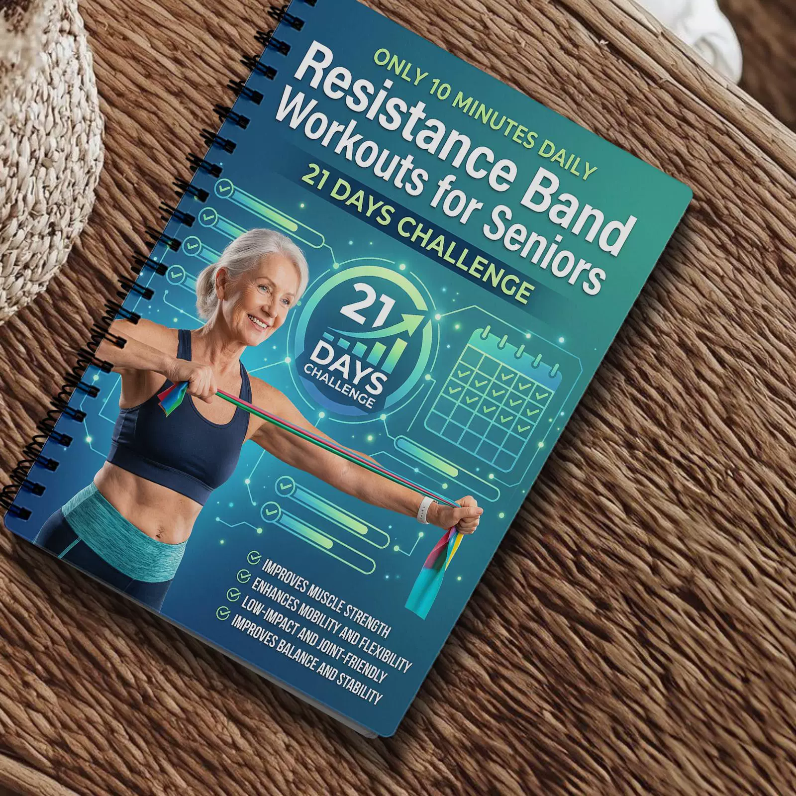 Resistance Band Workouts for S - огляд і ціна Fitness Journal Planner