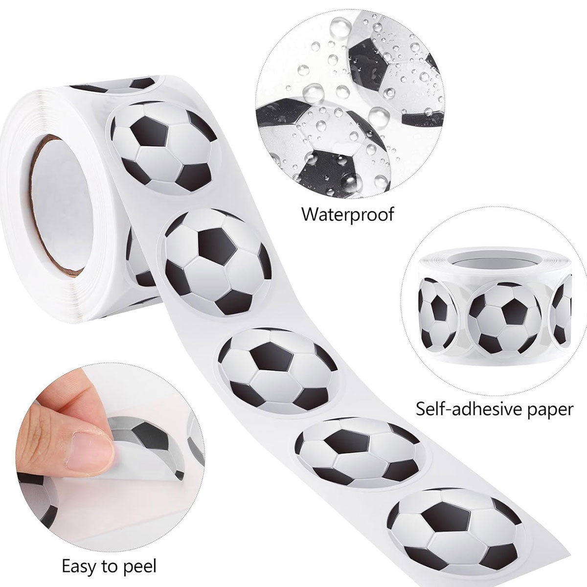 100-500pcs Footballs Stickers  - огляд і ціна Fitness Journal Planner