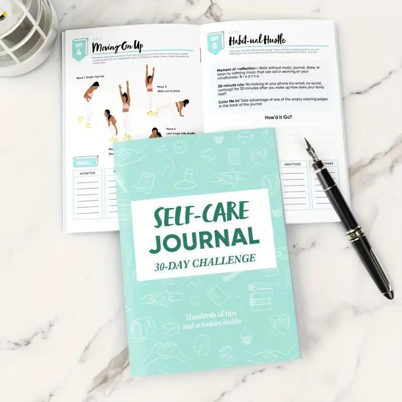 30-Day Self-Care Challenge Jou - огляд і ціна Fitness Journal Planner