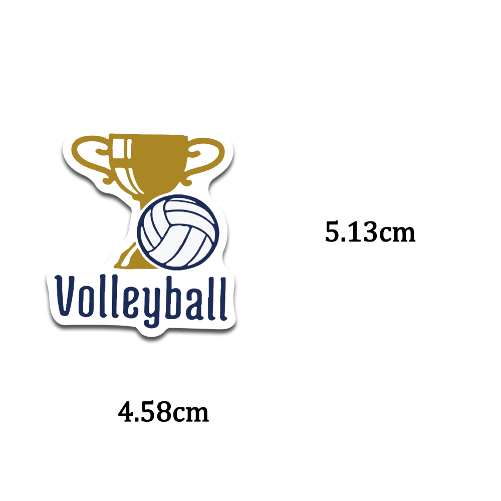 50PCS Cartoon Volleyball Sport - огляд і ціна Fitness Journal Planner